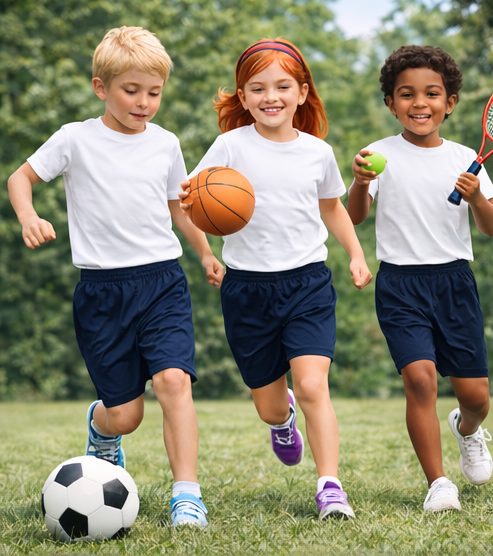 Comfort team sportbroek voor kinderen