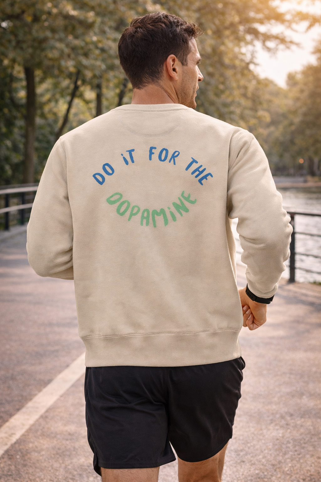 Happy in Motion - sweatshirt (unisex)